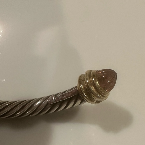 Authentic David yurman cable bracelet with diamonds - Picture 5 of 6